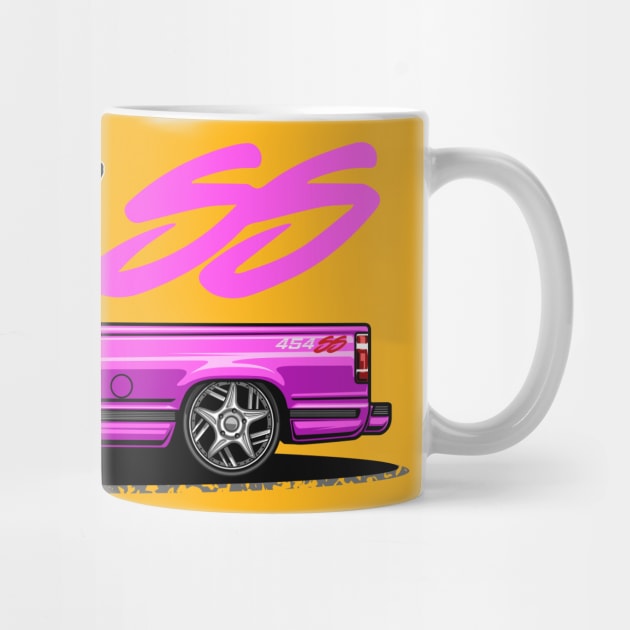 Chevy 454 SS Pickup Truck (Hot Pink) by Jiooji Project